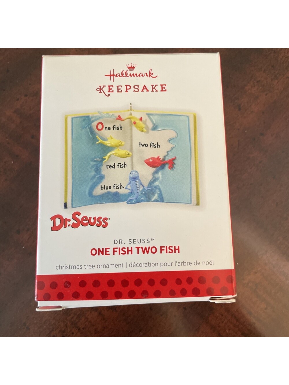 Hallmark 2013 Ornament  - "One Fish, Two Fish" - Dr Suess